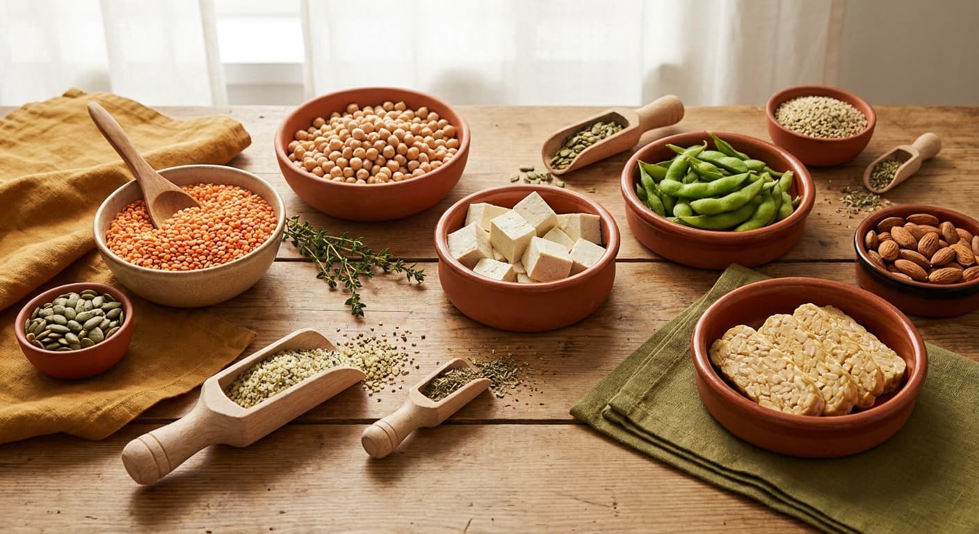 Protéines végétales : aliments, liste et sources