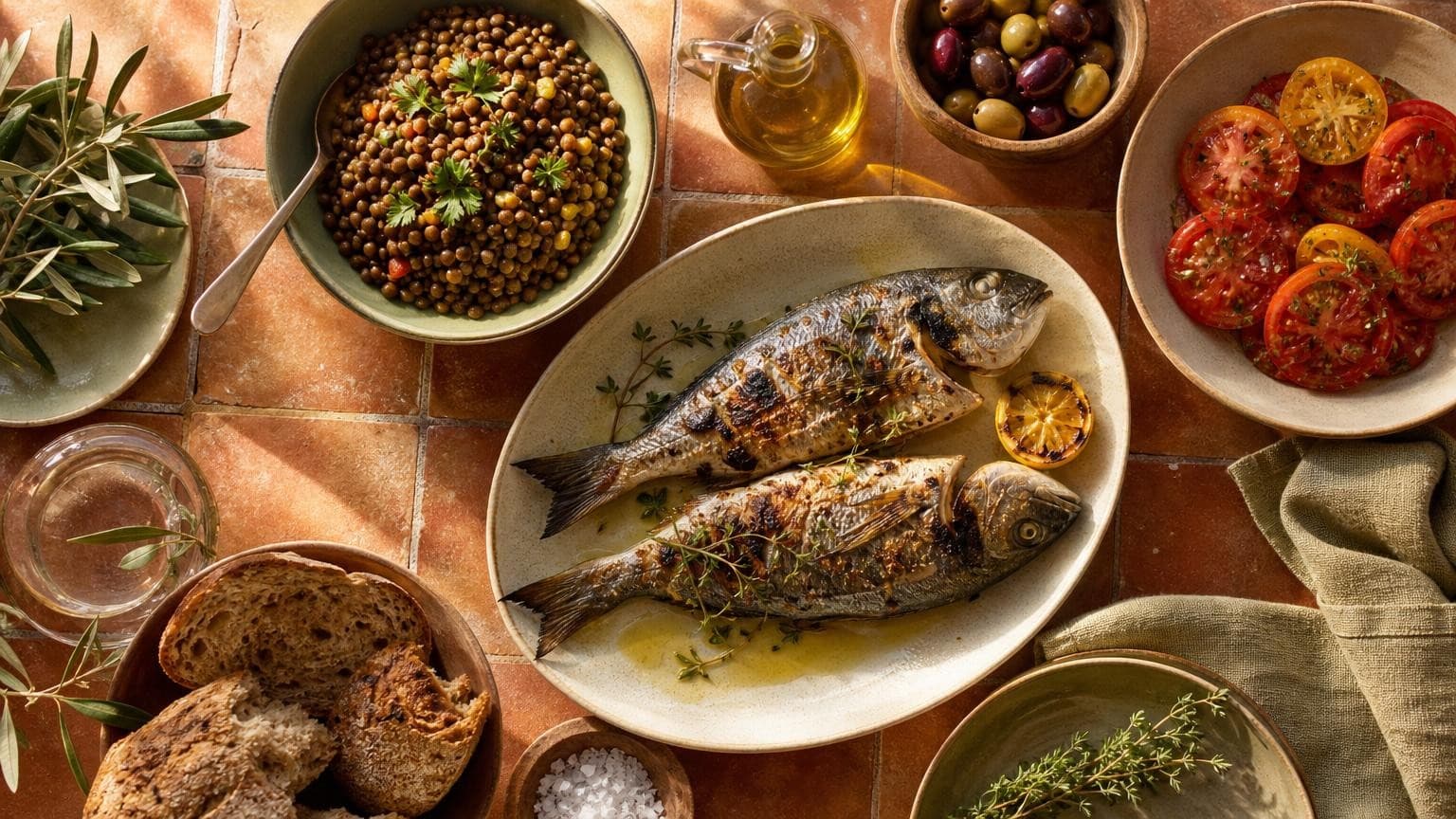 Menu crétois : 7 jours de recettes traditionnelles