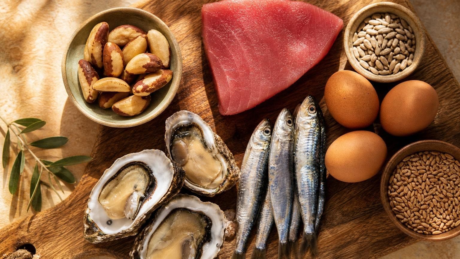 Aliments riches en sélénium : top 12 des sources