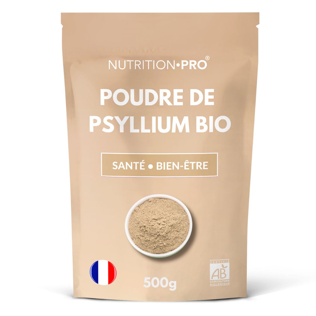 Psyllium blond bio Nutrition•pro en poudre, format 500 g